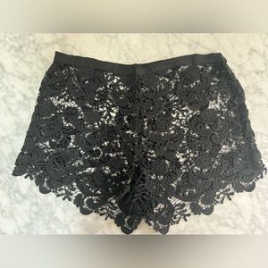 FREE PEOPLE Lace Shorts